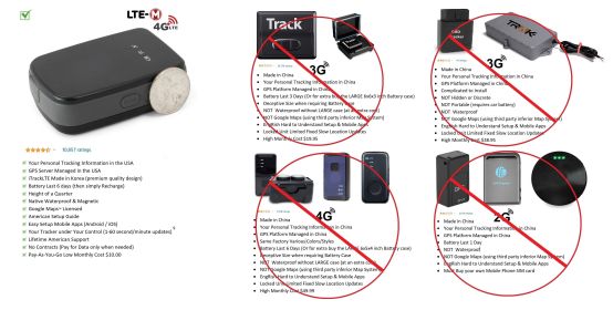Accurate Vehicle Locator GSM 4G Tracking Device Mini GPS Tracker NEW